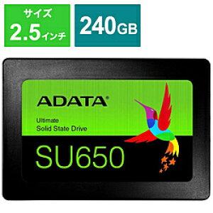 ADATA(GCf[^) Ultimate SU650 ASU650SS-240GT-R (SSD/2.5C`/240GB/SATA) ASU650SS240GTR y864z