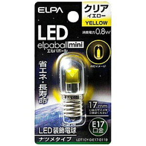 ELPA LEDd uLEDGp{[miniviic`E0.8W^FEE17j@LDT1CY-G-E17-G119 LDT1CYGE17G119