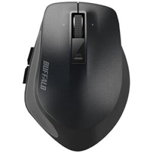 BUFFALO(�o�b�t�@���[�j ���C�����XBlueLED�}�E�X�m2.4GHz USB�EAndroid�^Mac�^Win�n�@BSMBW500M�V���[�Y �É��@M�T�C�Y �i5�{�^���E�u���b�N�j�@BSMBW500MBK BSMBW500MBK