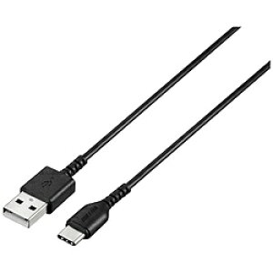 BUFFALO(�o�b�t�@���[�j 3m�mUSB-C �� USB-A�n2.0�P�[�u�� �[�d�E�]���@�u���b�N�@BSMPCAC230BK BSMPCAC230BK