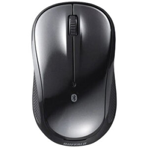 BUFFALO(�o�b�t�@���[�j BSMBB108BK�@���C�����XBlueLED�}�E�X�mBluetooth�EMac�^Win�n�É��i3�{�^���E�u���b�N�j BSMBB108BK