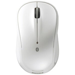 BUFFALO(�o�b�t�@���[�j BSMBB108WH�@���C�����XBlueLED�}�E�X�mBluetooth�EMac�^Win�n�É��i3�{�^���E�z���C�g�j BSMBB108WH �y864�z