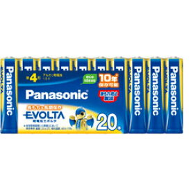Panasonic(パナソニック) 【単4形】アルカリ乾電池「エボルタ」（20本入り）LR03EJ/20SW LR03EJ20SW