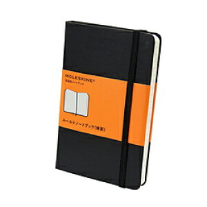 MOLESKINE �m�[�g�u�b�N �n�[�h�J�o�[ Pocket �N���V�b�N �u���b�N MM710 �m���r���n MM710