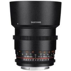 SAMYANG(サムヤン) カメラレンズ 85mm T1.5 VDSLR AS IF UMCII ブラック ［マイクロフォーサーズ /単焦点レンズ］ CINE85MMT152MFT