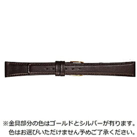 ビーケイシー BEAR時計バンド　革（18-14mm・カーフ・チョコ・Lサイズ）　1288218 1288218