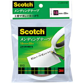 3Mジャパン メンディングテープ　18mm×50m Scotch(スコッチ) 810-3-18S 810318S