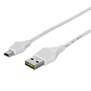 BUFFALO(�o�b�t�@���[�j �ǂ�����USB2.0�P�[�u�� A to miniB [1.0m�E�z���C�g] BCUAMND210WH BCUAMND210WH �y864�z