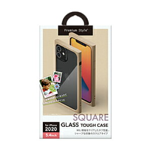 PGA iPhone 12 mini 5.4C`ΉKX^tP[X XNGA^Cv x[W Premium Style x[W PG-20FGT07BE PG20FGT07BE