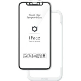HAMEE [iPhone 11/XR専用]iFace Round Edge Tempered Glass Screen Protector ラウンドエッジ強化ガラス 画面保護シート iFace ブラック 41-890271