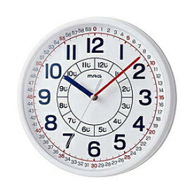 ノア精密 時計の読み方を学ぶことができる知育掛け時計　よ〜める　W-736WH-Z W736WHZ
