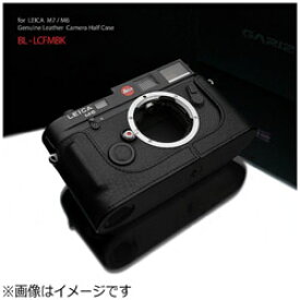 GARIZ 本革カメラケース 【ライカ M用】（ブラック）　BL-LCMBK BLLCMBK