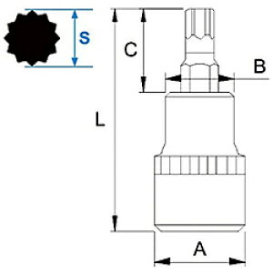 JTC JTC45705 �r�b�g�\�P�b�g 12.7mmXM5 JTC45705