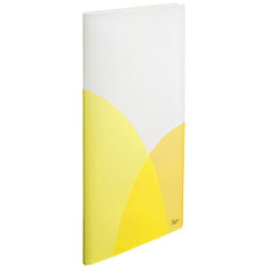 PLUS スリムホルダーファイル A4 Pasty(パスティ) レモンイエロー 98-866 FC860SHF