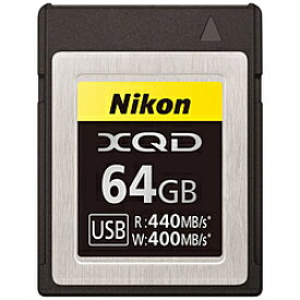 Nikon(ニコン) XQDメモリーカード64GB　MC-XQ64G MCXQ64G [振込不可] [代引不可]