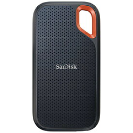SanDisk(サンディスク) SDSSDE61-2T00-J25 外付けSSD USB-C＋USB-A接続 エクストリーム V2 ［ポータブル型 /2TB］ SDSSDE612T00J25