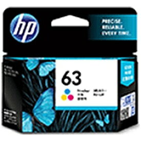 hp(エイチピー) 【純正】 F6U61AA 純正プリンターインク 63 3色カラー F6U61AA 【864】