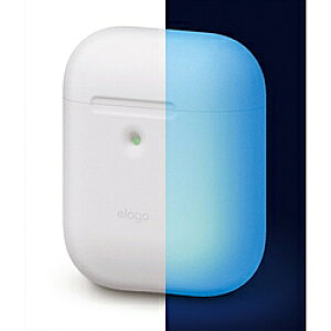 ELAGO AirPods 2nd GenerationpP[X Night Glow Blue EL_A2WCSSCAW_NB ELA2WCSSCAWNB y864z [Us]