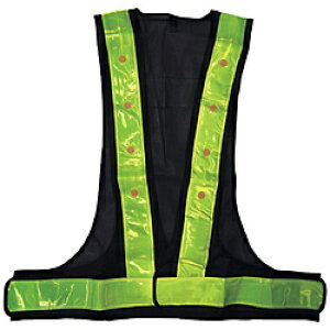 ミズケイ ミズケイ キングサイズLED安全ベスト 紺/黄 5916515 5916515