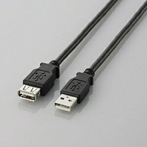 ELECOM(�G���R��) U2C-E20BK �iUSB2.0�����P�[�u��/A-A�����^�C�v/2.0m/�u���b�N�j U2CE20BK �y864�z