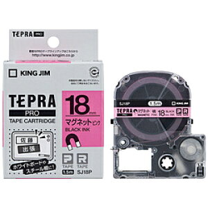 �L���O�W�� �e�v�� �}�O�l�b�g�e�[�v �i�s���N�e�[�v�^�������^18mm���j SJ18P SJ18P