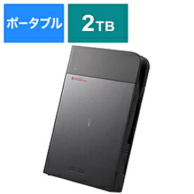 BUFFALO(バッファロー） HDS-PZN2.0U3TV3 外付けHDD ブラック [ポータブル型 /2TB] HDSPZN2.0U3TV3