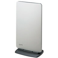 マスプロアンテナ 地上デジタル放送受信専用室内アンテナ（ブースター内蔵）　UTA2B（S）シルバー【強電…