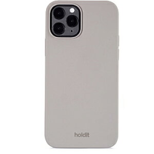 HOLDIT iPhone12/12pro�p �\�t�g�^�b�`�V���R�[���P�[�X �g�[�v Taupe 14784