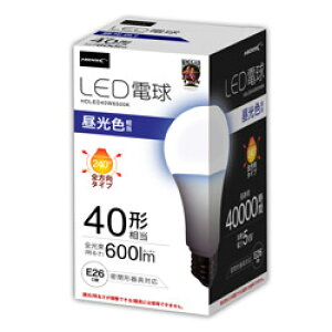�n�C�f�B�X�N HIDISC LED�d�� ��ʓd��40W���� �����F �mE26 /��ʓd���` /40W���� /�����F /1�� /�S�����^�C�v�n HDLED40W6500K