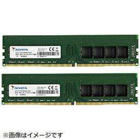 ADATA(エイデータ) 増設メモリ AD4U2666316G19-D ［DIMM DDR4 /16GB /2枚］ AD4U2666316G19D