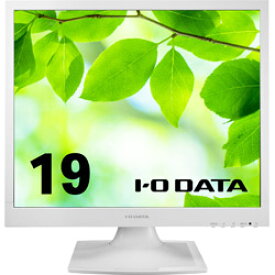 IO DATA(アイオーデータ) PCモニター ホワイト LCD-AD192SEDSW-A ［19型 /SXGA(1280×1024） /スクエア］ LCDAD192SEDSWA