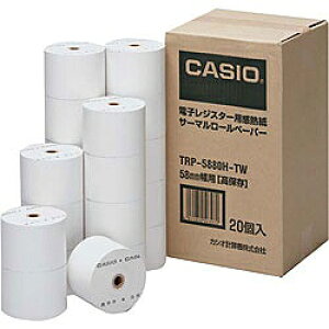 CASIO(�J�V�I) �T�[�}�����[���y�[�p�[�i���ۑ��^�C�v�E20����j�@TRP-5880H-TW TRP5880HTW