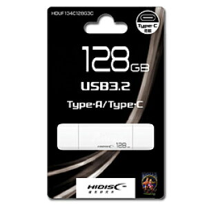 nCfBXN HDUF134C128G3C USB zCg [128GB /USB3.2 /USB TypeA{USB TypeC /Lbv] HDUF134C128G3C