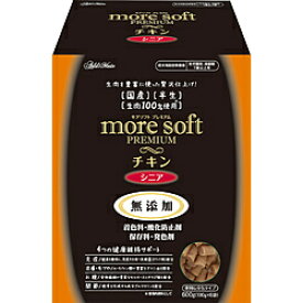 ペティオ アドメイト moresoft プレミアム チキン シニア 600g