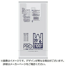 日本サニパック レジ袋 とって付 マチ付（東日本60号／西日本50号） STANDARD PRO(スタンダードプロ) Y10N ［100枚 /半透明］ Y10N