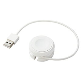 ELECOM(エレコム) AppleWatch充電ケーブル 巻き取りタイプ ホワイト MPA-AWMWH MPAAWMWH