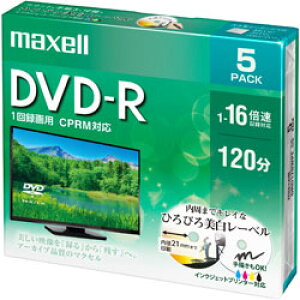 maxell ^pDVD-R 1`16{ 5 120iW[hj/Ж4.7GB CPRMΉ yCNWFbgv^[Ήz@DRD120WPE.5S DRD120WPE.5S