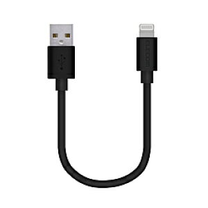 ELECOM(GR) iPhone [dP[u Z CgjOP[u 0.1m MFiF y Lightning RlN^[ iPhone iPad iPod AirPods Ή z ubN ubN MPA-UAL01BK m0.1mn MPAUAL01BK