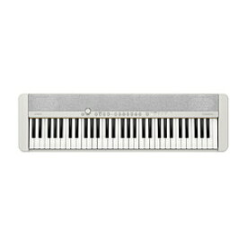 CASIO(カシオ) キーボード Casiotone ホワイト CT-S1WE ［61鍵盤］ CTS1WE
