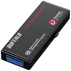 直営店 BUFFALO バッファロー USB3.0対応 USBメモリー ウイルスチェックモデル 8GB ブラック RUF3HS8GTV5 【完売】 RUF3-HS8GTV5