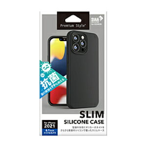 PGA iPhone 13 Pro �Ή� 6.1inch 3�� �R�ۃX�����V���R���P�[�X Premium Style �u���b�N PG-21NSC01BK PG21NSC01BK �y864�z