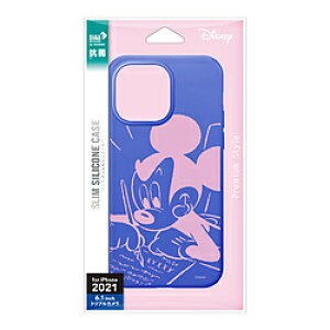 PGA iPhone 13 Pro �Ή� 6.1inch 3�� �R�ۃX�����V���R���P�[�X�~�b�L�[�}�E�X Premium Style PG-DSC21N01MKY PGDSC21N01MKY