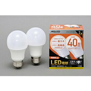 AGLED LED�d���i��ʓd���`�m�L�z���^�C�v�n�E�S����485lm�^�d���F�����E����E26�^2���j LDA5LG4T6E2P �mE26 /��ʓd���` /40W���� /�d���F�n LDA5LG4T6E2P