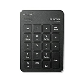 ELECOM(エレコム) TK-TBP020BK　Bluetoothテンキーボード [薄型/パンタグラフ/ブラック] TKTBP020BK
