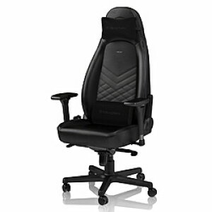 NOBLECHAIRS NBL-ICN-PU-BLA-SGL �Q�[�~���O�`�F�A noblechairs ICON�i�m�[�u���`�F�A�[�Y �A�C�R���j �u���b�N NBLICNPUBLASGL