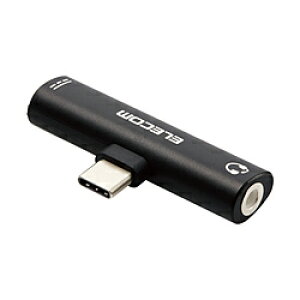 ELECOM(GR) I[fBIϊvO [USB-C IXX 3.5mm /USB-CXd /USB Power DeliveryΉ /60W] ubN MPA-C35PDBK MPAC35PDBK