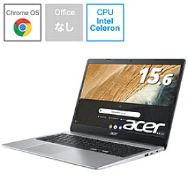 Acer(エイサー) ノートパソコン Chromebook 315 ピュアシルバー CB315-3H-AF14N ［15.6型 /Chrome OS /intel Celeron /無し /メモリ：4GB /eMMC：32GB /2021年10月モデル］ CB3153HAF14N