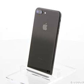 【中古】Apple(アップル) iPhone7 Plus 128GB ジェットブラック MN6K2J／A SIMフリー【291-ud】
