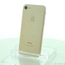 【中古】Apple(アップル) セール対象品 iPhone7 128GB ゴールド MNCM2J／A SIMフリー【291-ud】