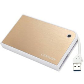 CENTURY(センチュリー) MOBILE BOX USB3.0接続 SATA6G 2.5インチHDD/SSDケース (CMB25U3GD6G) CMB25U3GD6G 【864】